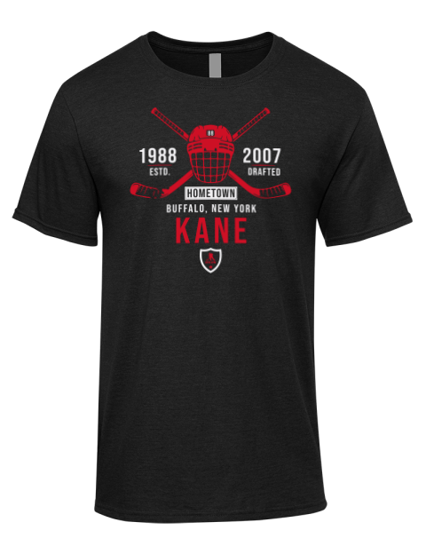 Heritage Patrick Kane Premium Ring-Spun Cotton Unisex T-Shirt | Swagsta