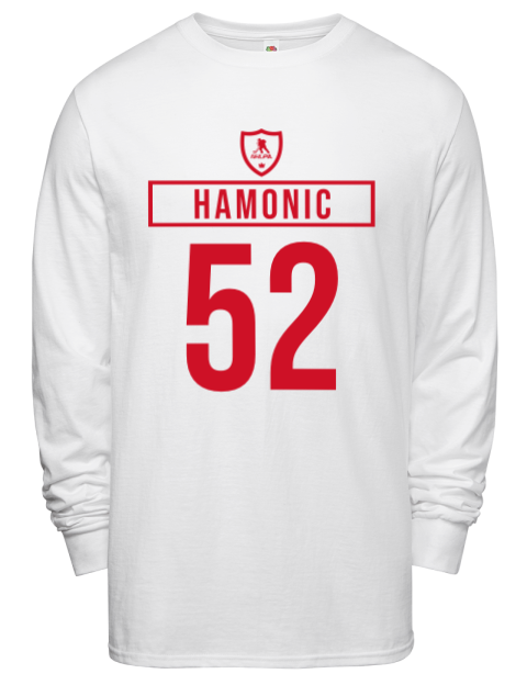 Home Jersey Travis Hamonic Men's Long-Sleeve T-Shirt | Swagsta