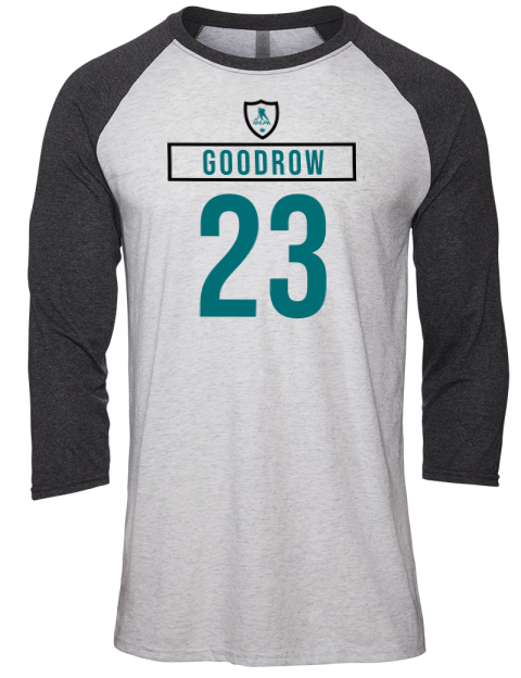 Home Jersey Barclay Goodrow Unisex Premium Three-Quarter Raglan T-Shirt | Swagsta