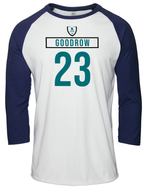 Home Jersey Barclay Goodrow Unisex Premium Three-Quarter Raglan T-Shirt | Swagsta
