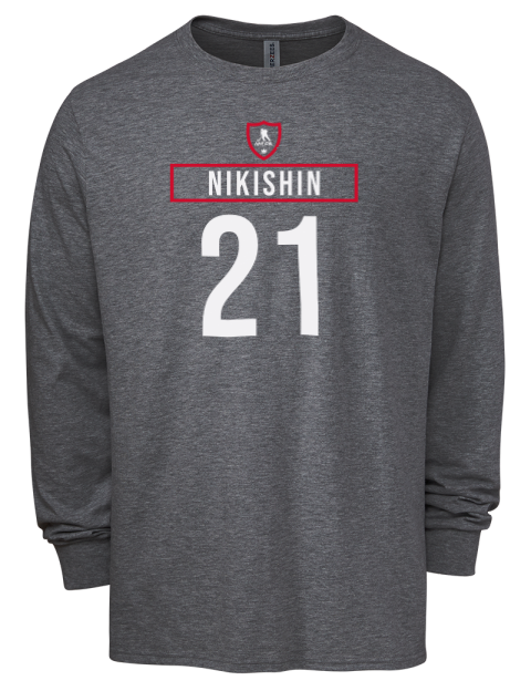 Away Jersey Alexander Nikishin Men's Premium Blend Long Sleeve-T-Shirt | Swagsta