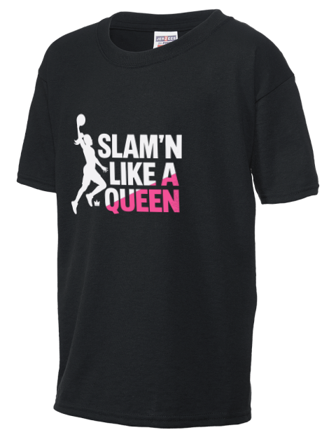 Slam’n Like a Queen She Got Game Youth T-Shirt | Swagsta