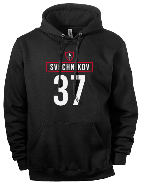 Away Jersey Andrei Svechnikov Eco Premium Unisex Hooded Sweatshirt | Swagsta