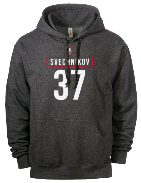 Away Jersey Andrei Svechnikov Eco Premium Unisex Hooded Sweatshirt | Swagsta