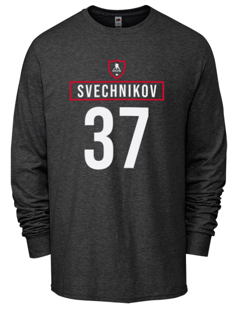 Away Jersey Andrei Svechnikov Men's Long-Sleeve T-Shirt | Swagsta