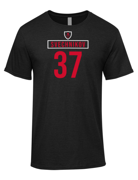 Home Jersey Andrei Svechnikov Premium Ring-Spun Cotton Unisex T-Shirt | Swagsta