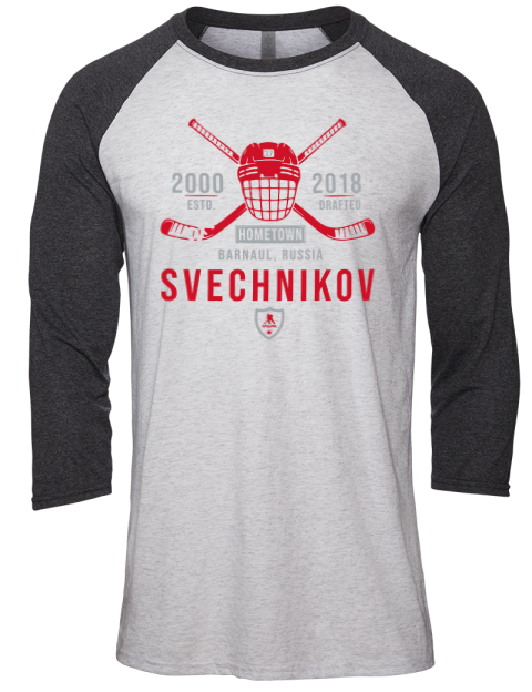 Classic Heritage Andrei Svechnikov Unisex Premium Three-Quarter Raglan T-Shirt | Swagsta