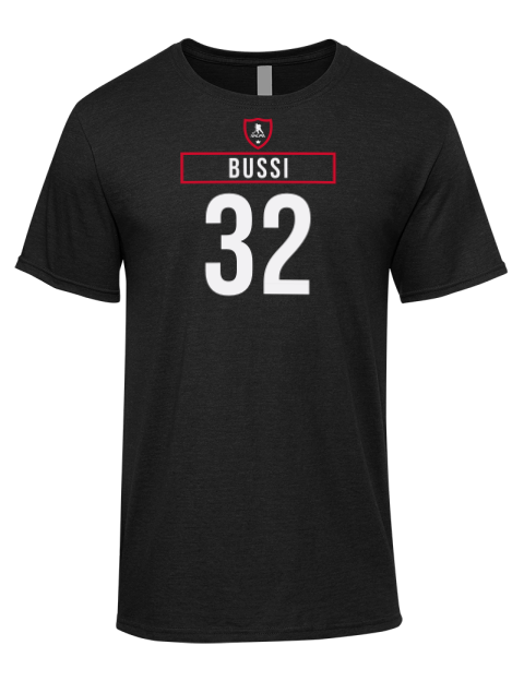 Away Jersey Brandon Bussi Premium Ring-Spun Cotton Unisex T-Shirt | Swagsta