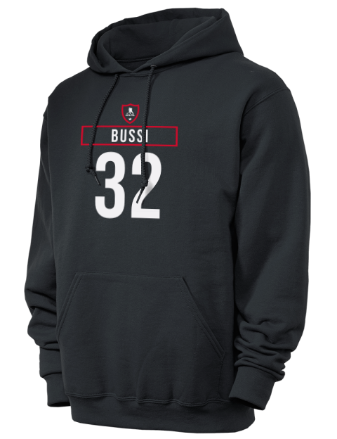 Away Jersey Brandon Bussi Unisex Hooded Sweatshirt | Swagsta
