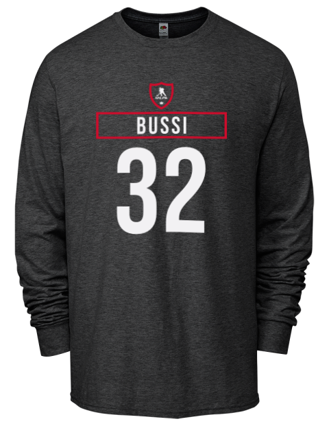 Away Jersey Brandon Bussi Men's Long-Sleeve T-Shirt | Swagsta