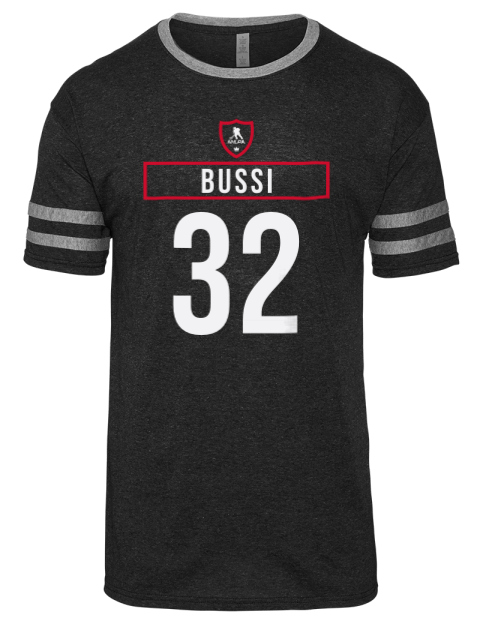Away Jersey Brandon Bussi Men's Tri-Blend T-Shirt | Swagsta