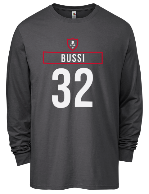 Away Jersey Brandon Bussi Men's Long-Sleeve T-Shirt | Swagsta