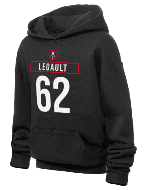 Away Jersey Charles Alexis Legault Youth Hooded Sweatshirt | Swagsta