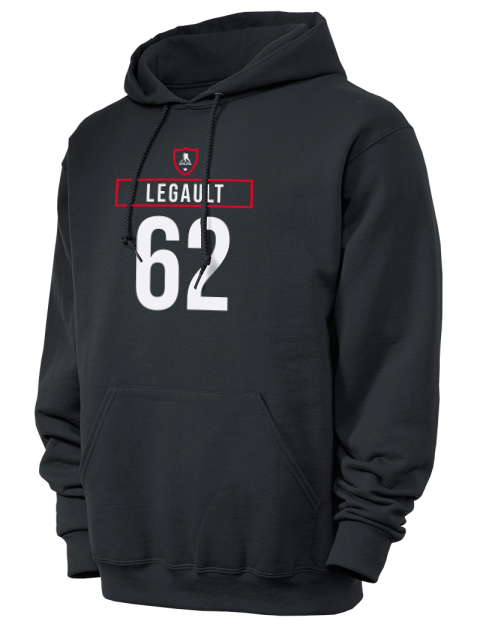 Away Jersey Charles Alexis Legault Unisex Hooded Sweatshirt | Swagsta