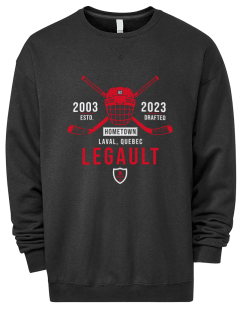 Heritage Charles Alexis Legault Premium Unisex Crewneck Sweatshirt | Swagsta