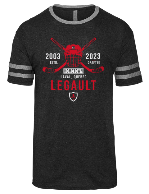 Heritage Charles Alexis Legault Men's Tri-Blend T-Shirt | Swagsta