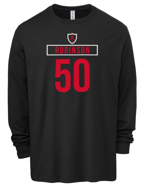 Home Jersey Eric Robinson Men's Premium Blend Long Sleeve-T-Shirt | Swagsta