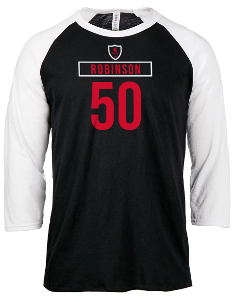Home Jersey Eric Robinson Unisex Premium Three-Quarter Raglan T-Shirt | Swagsta