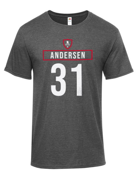 Away Jersey Frederik Andersen Iconic Men's T-Shirt | Swagsta