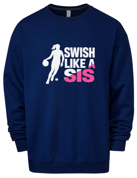 Like Sis She Got Game Premium Unisex Crewneck Sweatshirt | Swagsta