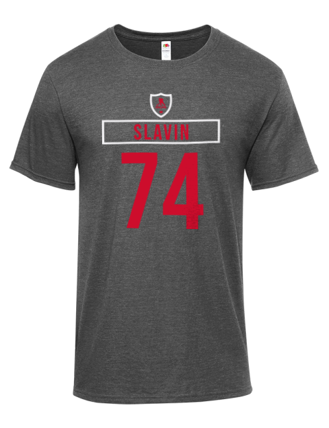 Home Jersey Jaccob Slavin Iconic Men's T-Shirt | Swagsta
