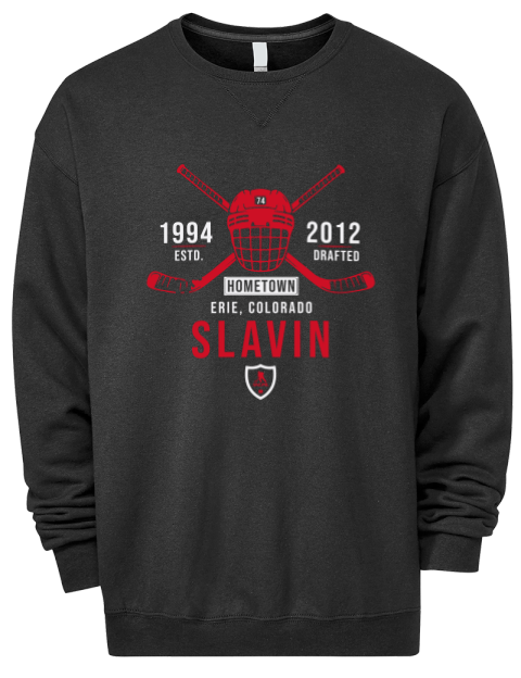 Heritage Jaccob Slavin Premium Unisex Crewneck Sweatshirt | Swagsta