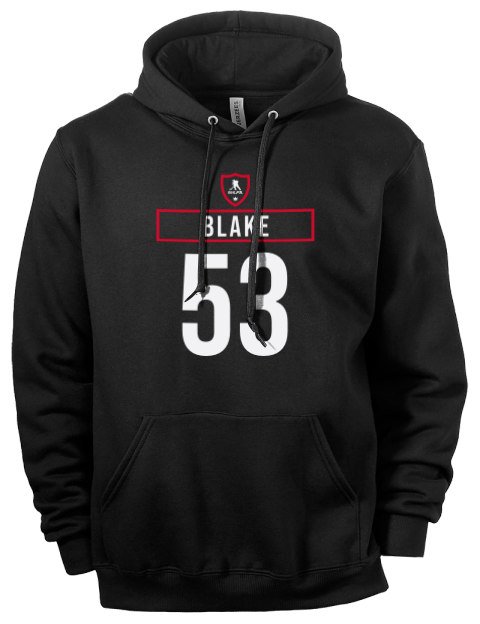 Away Jersey Jackson Blake Eco Premium Unisex Hooded Sweatshirt | Swagsta