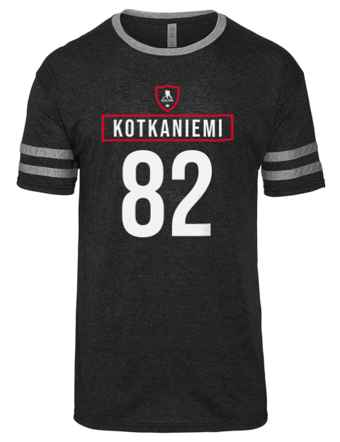 Away Jersey Jesperi Kotkaniemi Men's Tri-Blend T-Shirt | Swagsta