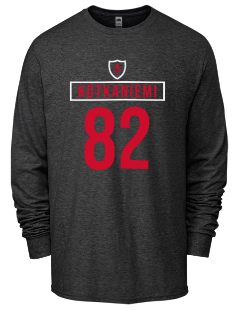 Home Jersey Jesperi Kotkaniemi Men's Long-Sleeve T-Shirt | Swagsta