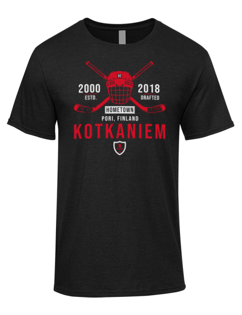 Heritage Jesperi Kotkaniemi Premium Ring-Spun Cotton Unisex T-Shirt | Swagsta