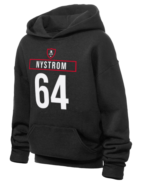 Away Jersey Joel Nystrom Youth Hooded Sweatshirt | Swagsta