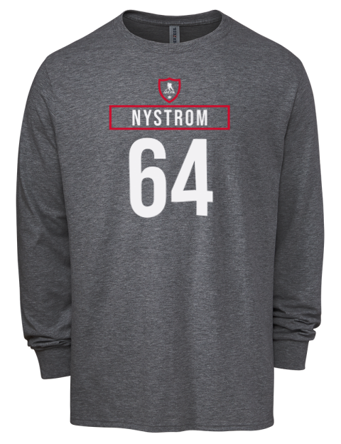 Away Jersey Joel Nystrom Men's Premium Blend Long Sleeve-T-Shirt | Swagsta