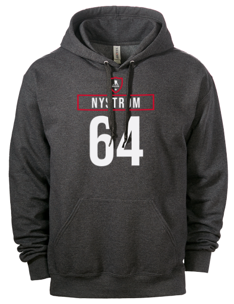 Away Jersey Joel Nystrom Eco Premium Unisex Hooded Sweatshirt | Swagsta