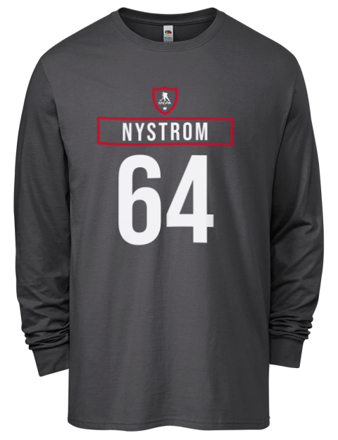 Away Jersey Joel Nystrom Men's Long-Sleeve T-Shirt | Swagsta
