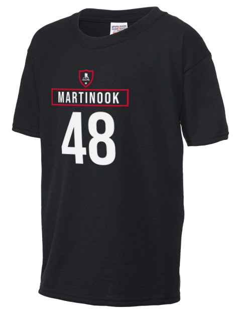 Away Jersey Jordan Martinook Youth T-Shirt | Swagsta