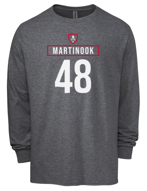 Away Jersey Jordan Martinook Men's Premium Blend Long Sleeve-T-Shirt | Swagsta