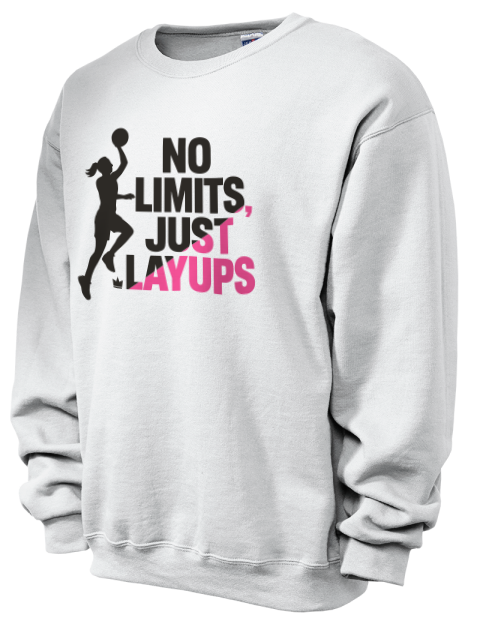 No Limits Just Layups She Got Game Unisex Crewneck Sweatshirt | Swagsta