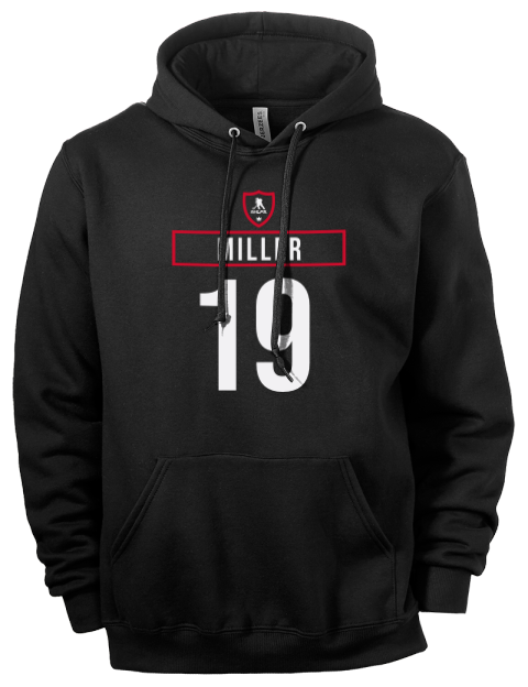 Away Jersey Kandre Miller Eco Premium Unisex Hooded Sweatshirt | Swagsta