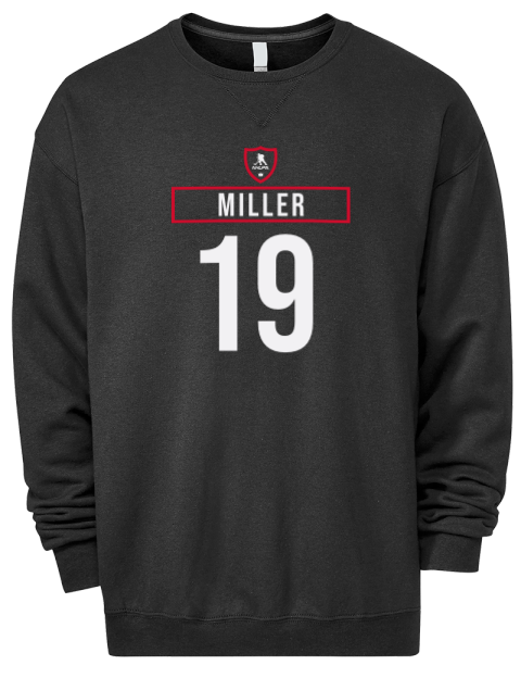 Away Jersey Kandre Miller Premium Unisex Crewneck Sweatshirt | Swagsta