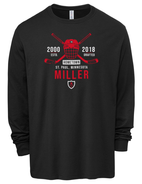Heritage Kandre Miller Men's Premium Blend Long Sleeve-T-Shirt | Swagsta