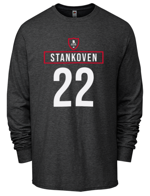 Away Jersey Logan Stankoven Men's Long-Sleeve T-Shirt | Swagsta