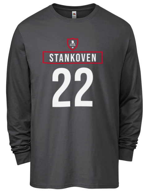 Away Jersey Logan Stankoven Men's Long-Sleeve T-Shirt | Swagsta