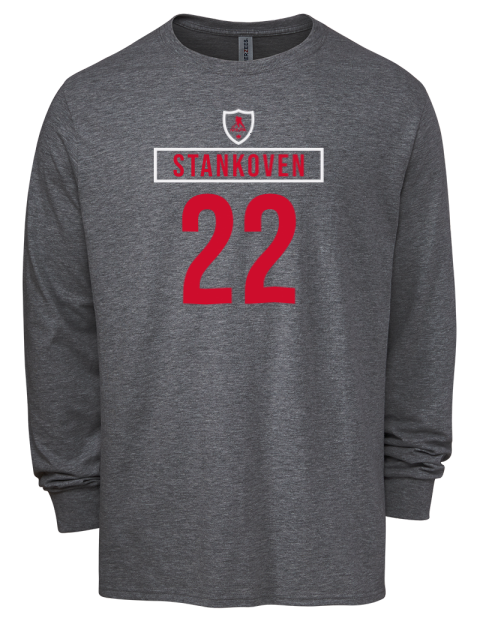 Home Jersey Logan Stankoven Men's Premium Blend Long Sleeve-T-Shirt | Swagsta