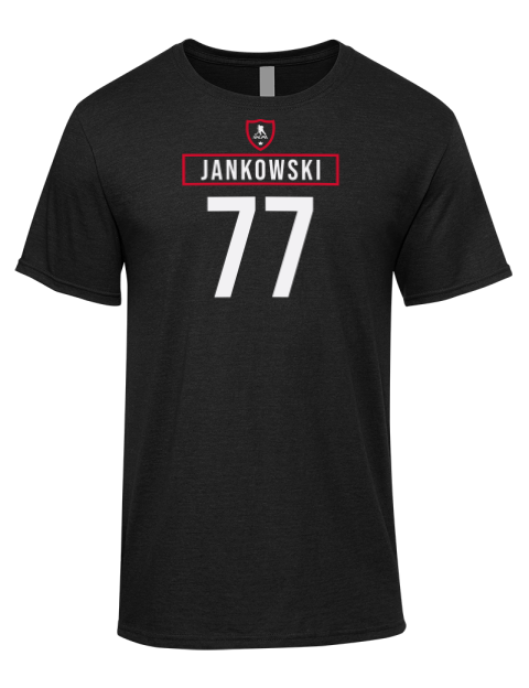Away Jersey Mark Jankowski Premium Ring-Spun Cotton Unisex T-Shirt | Swagsta