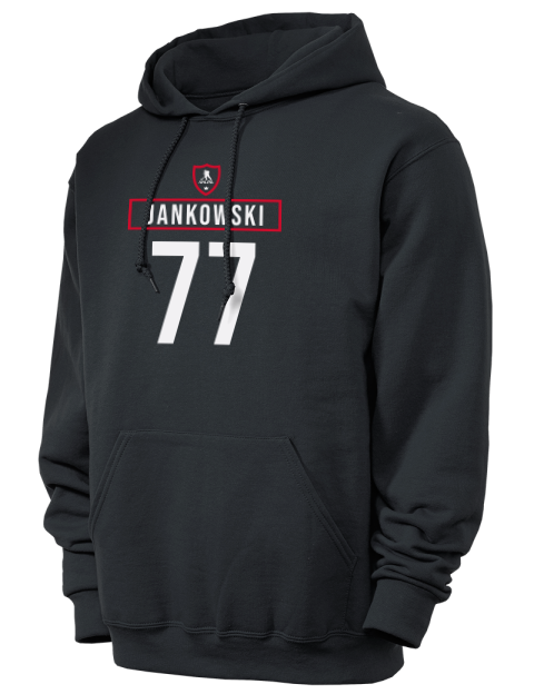 Away Jersey Mark Jankowski Unisex Hooded Sweatshirt | Swagsta