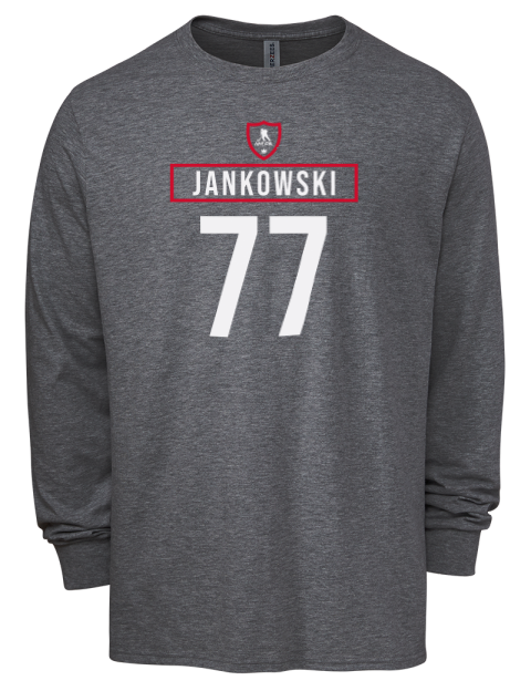 Away Jersey Mark Jankowski Men's Premium Blend Long Sleeve-T-Shirt | Swagsta