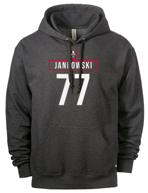 Away Jersey Mark Jankowski Eco Premium Unisex Hooded Sweatshirt | Swagsta