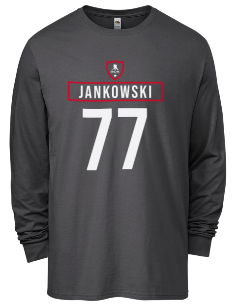 Away Jersey Mark Jankowski Men's Long-Sleeve T-Shirt | Swagsta