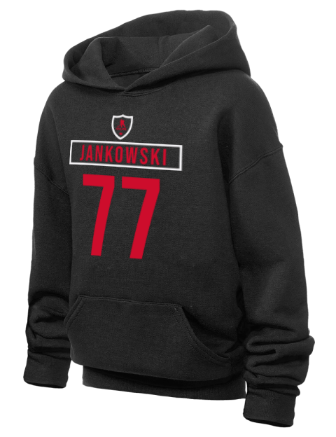Home Jersey Mark Jankowski Youth Hooded Sweatshirt | Swagsta