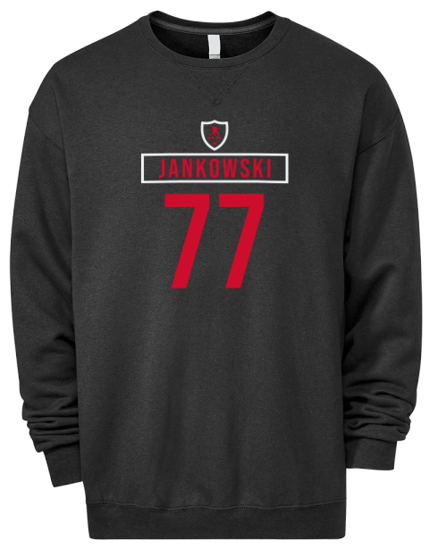 Home Jersey Mark Jankowski Premium Unisex Crewneck Sweatshirt | Swagsta
